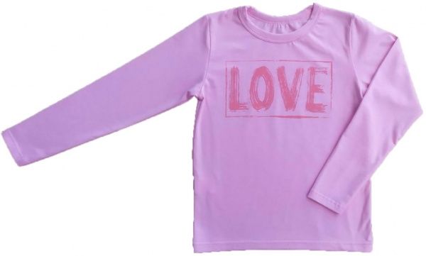 Реглан Маленькие люди д/д р.122 рожевий 