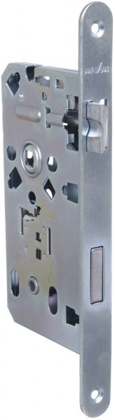 Замок врезной с ручками WC Linde А-2005 SN 72 мм никель без петель