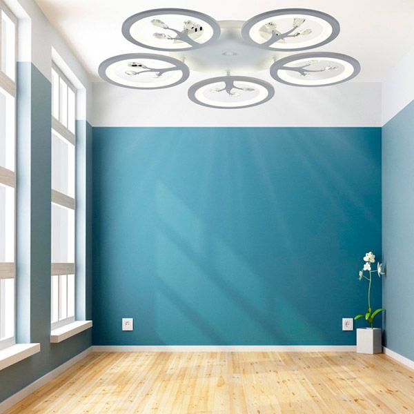 Люстра светодиодная Victoria Lighting Java/PL5 119 Вт белый 