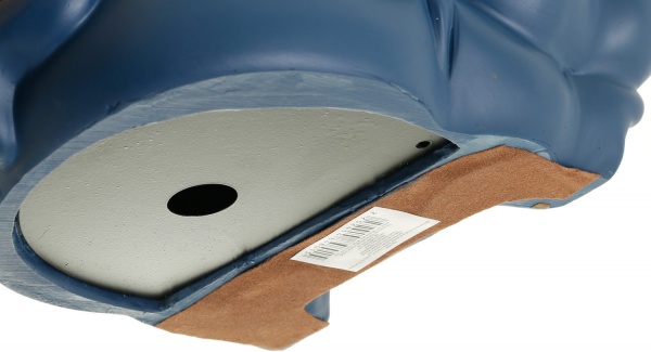 Статуетка Думай та багатій 22,5х23х30 см блакитна