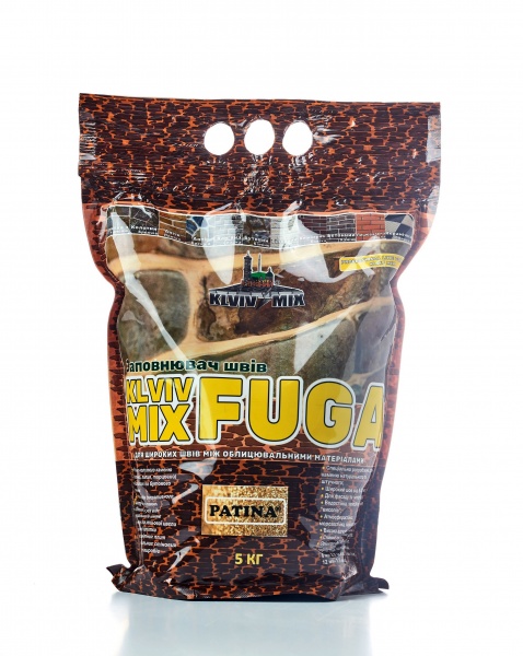 Заповнювач швів KLVIV MIX FUGA PATINA 5 кг STONE GREY