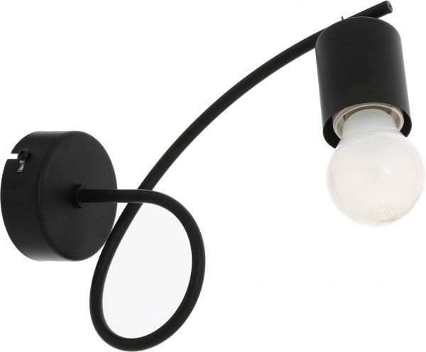 Бра ALFA Tango Black 1x60 Вт E27 черный 23170 