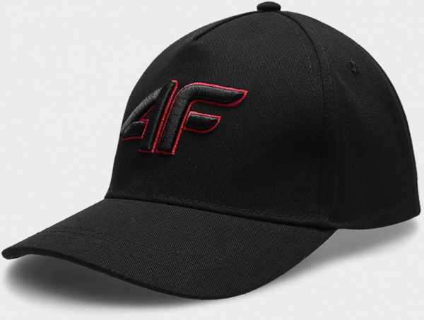 Кепка 4F BASEBALL CAP M107 4FJSS23ACABM107-20S OS чорний