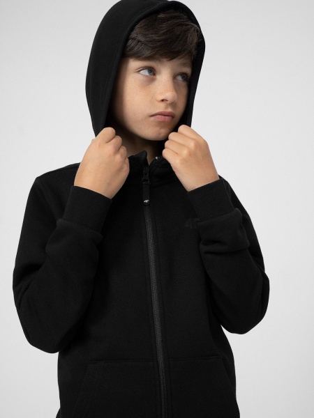 Джемпер 4F SWEATSHIRT M219 4FJSS23TSWSM219-20S р. 128 чорний