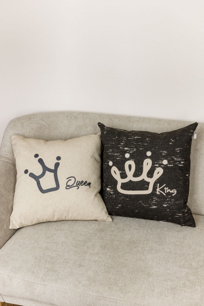 Подушка декоративная Queen Beige 45x45 см Прованс 