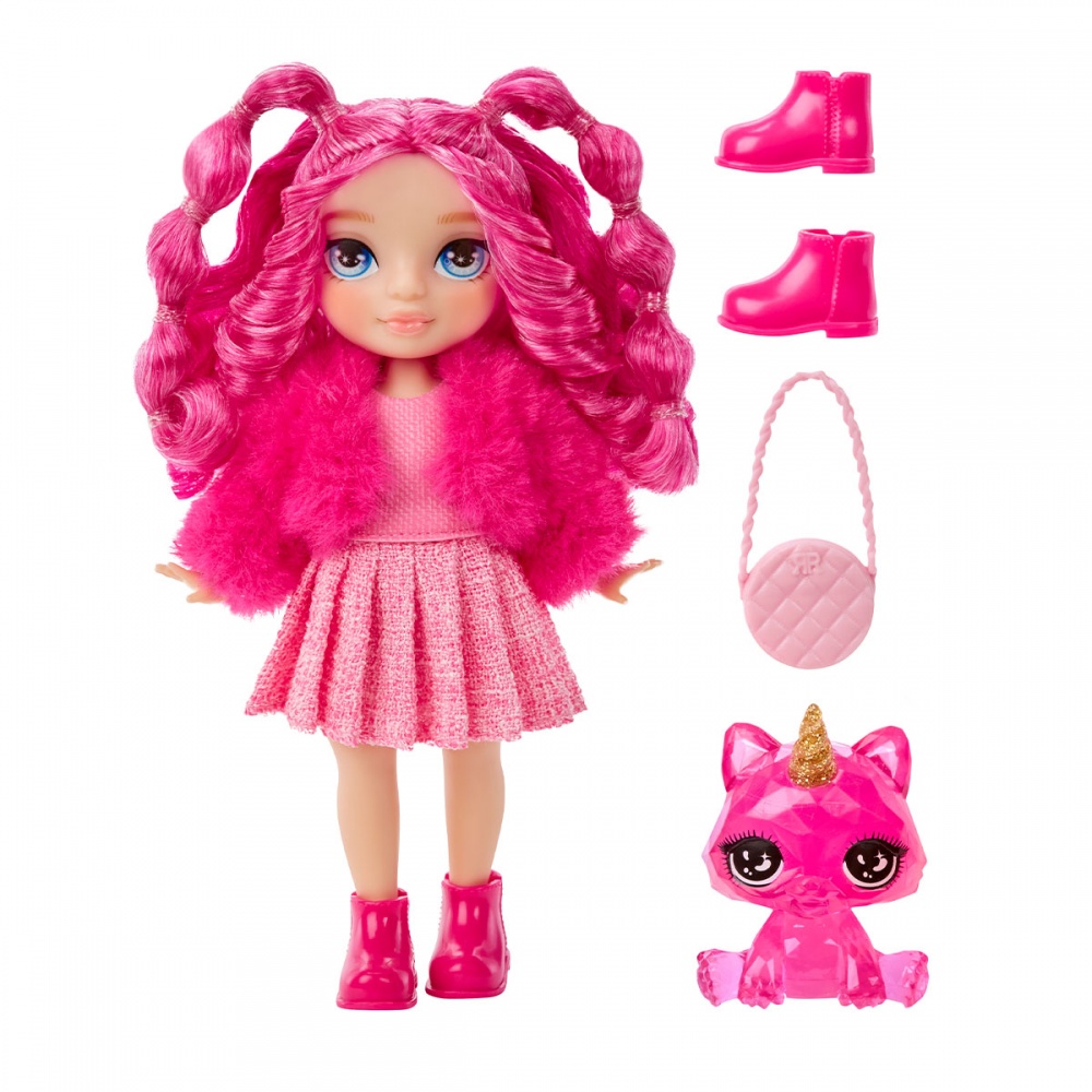 Игровой набор Rainbow High с куклой серии Littles - Маджента 531180