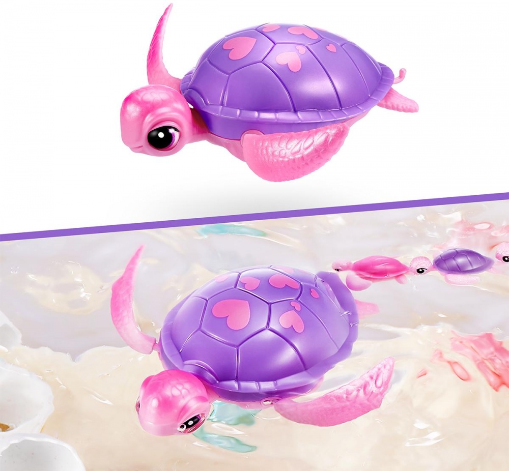 Интерактивный игровой набор Pets & Robo Alive Мама черепаха с сюрпризом 9560