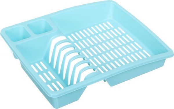 Сушарка для посуду РР 380x310x75W бірюзова Ucsan Plastik