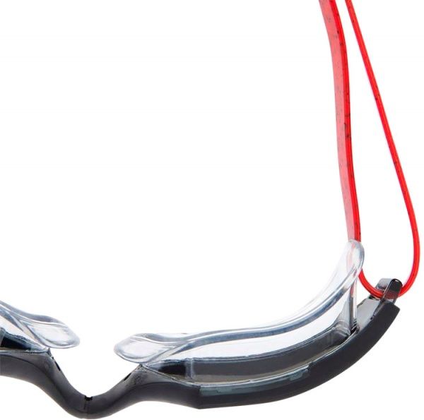 Очки для плавания Speedo AQUAPULSE_MAX_MIR_V3_AU 8-11766C730 one size серый с красным