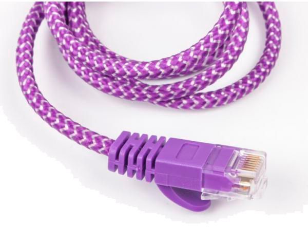 Патч-корд Viewcon NL010 2 м фиолетовый 
