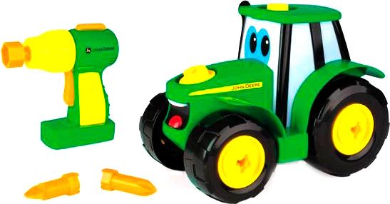 Трактор Tomy John Deere Збери свій трактор Джонні 46655 1:43