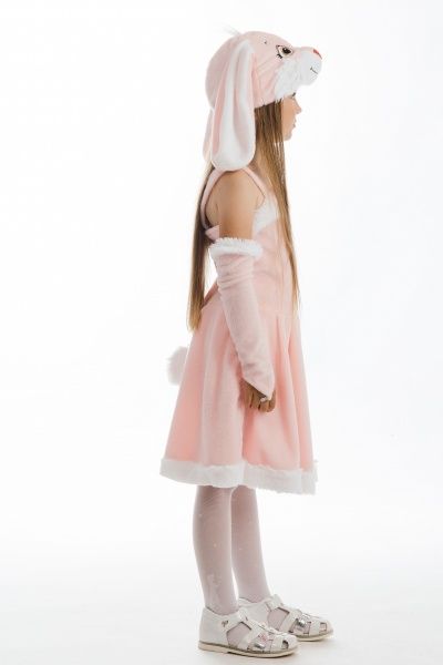 Костюм карнавальний КАРНАВАЛІЯ Зайченя рожеве р.116 рожевий 