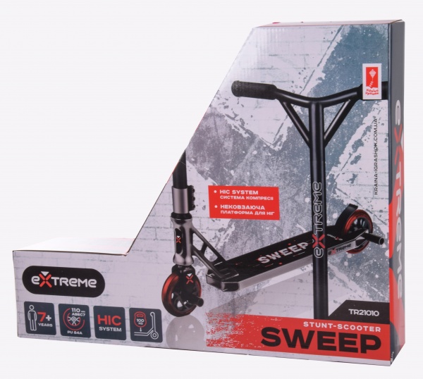 Самокат Extreme Motion трюковий зелений TR21010 GREEN 