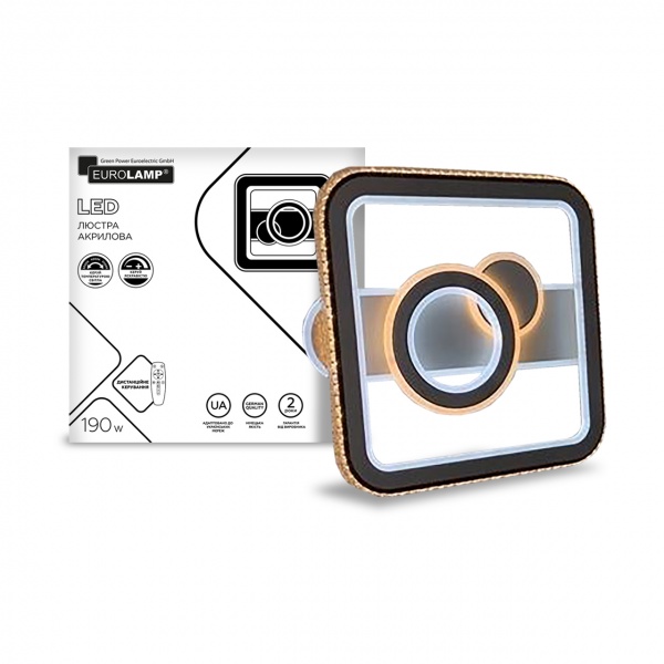 Люстра светодиодная Eurolamp A30 190 Вт белый LED-LS-190-A30 