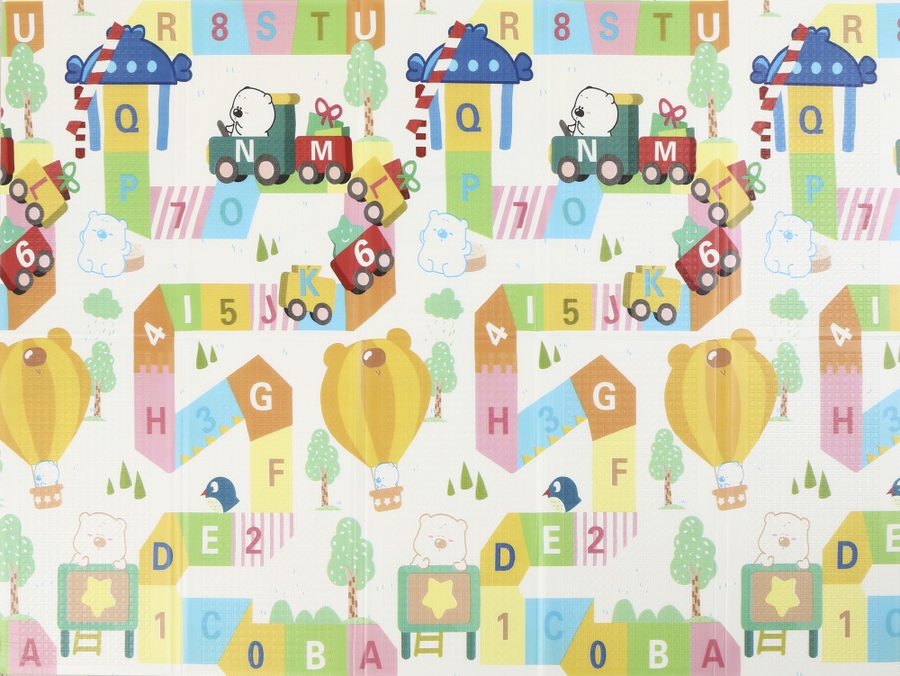 Игровой коврик Bambinelli двухсторонний Лесная сказка 150х196х0,8 см в сумке HSP1286103