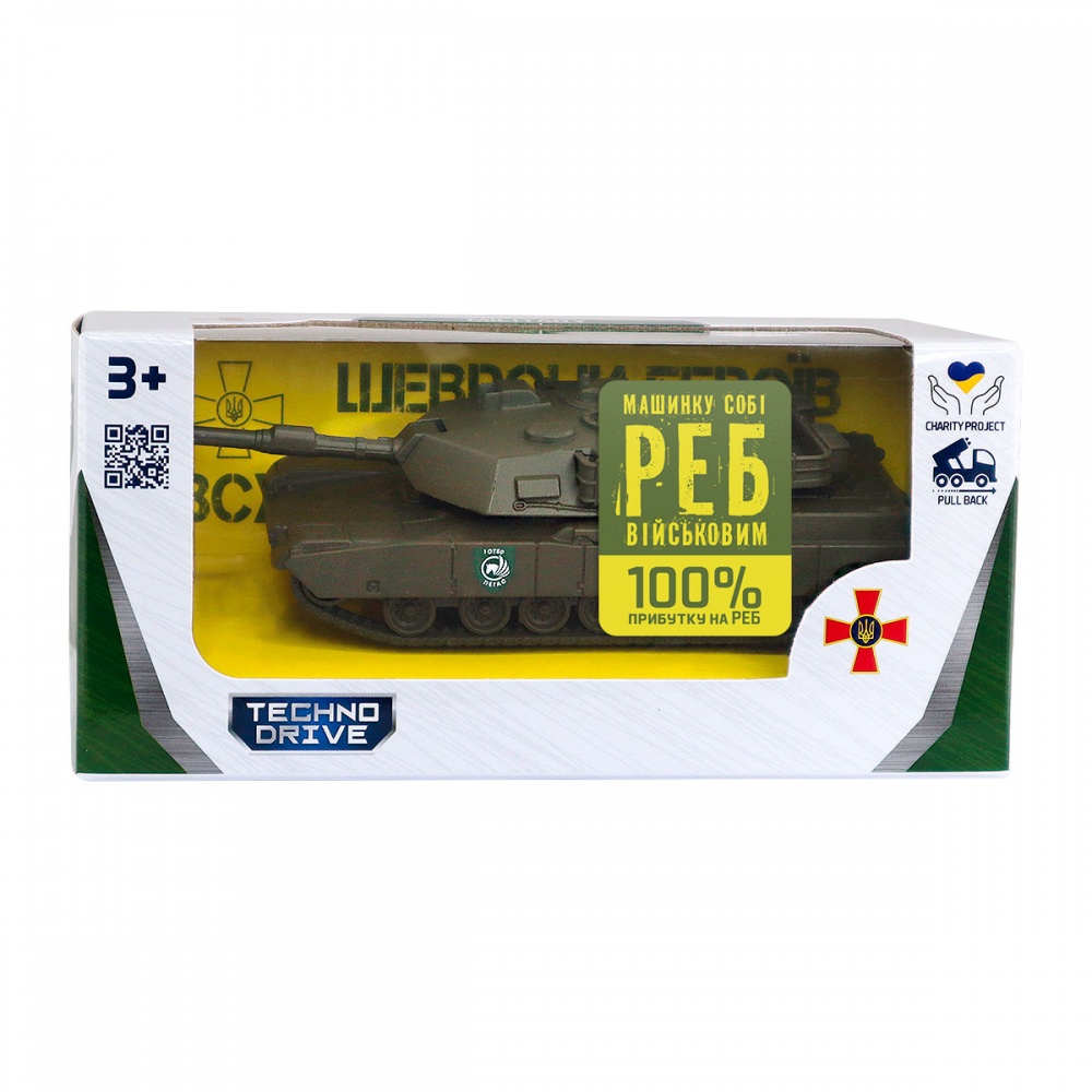 Модель TechnoDrive 1:32 серії Шеврони Героїв Танк 1 ОТБр 250332W2