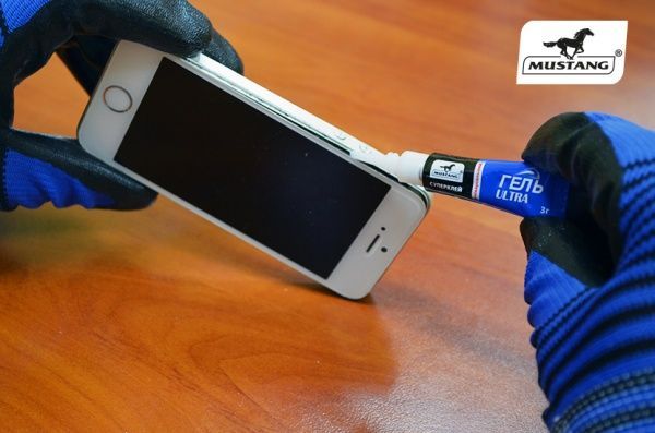 Суперклей Mustang Гель 3 г тюбик