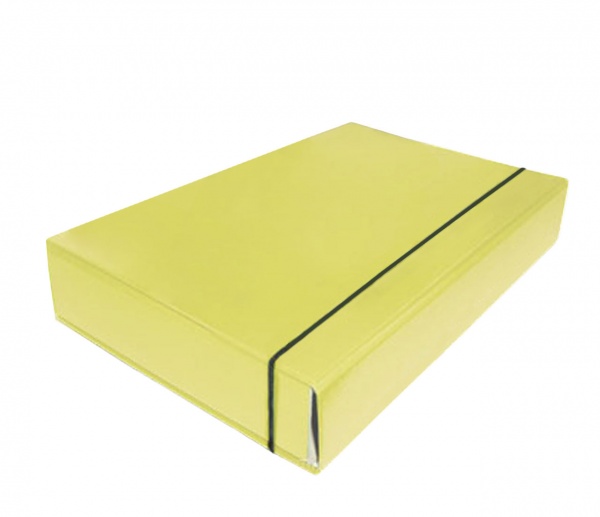 Папка-короб на резинке А4 60 мм в ассортименте iTEM