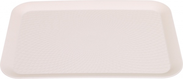 Поднос 43x32x4 см кремовый Koopman
