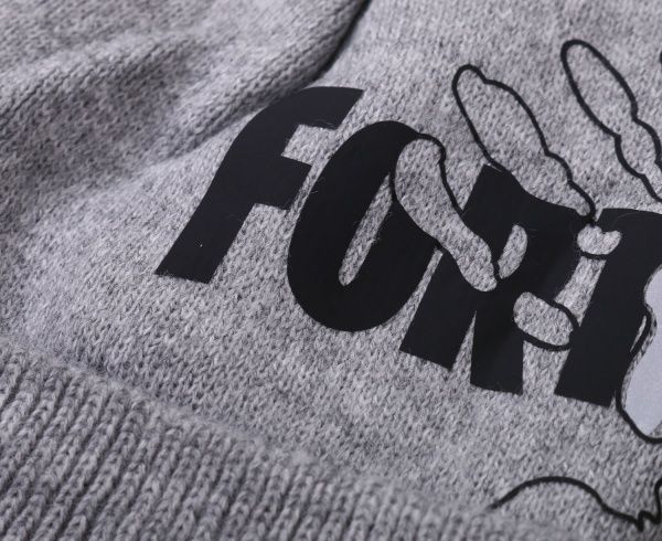 Шапочка детская для девочки Kraft+ 1001 р.52-54 серый меланж 