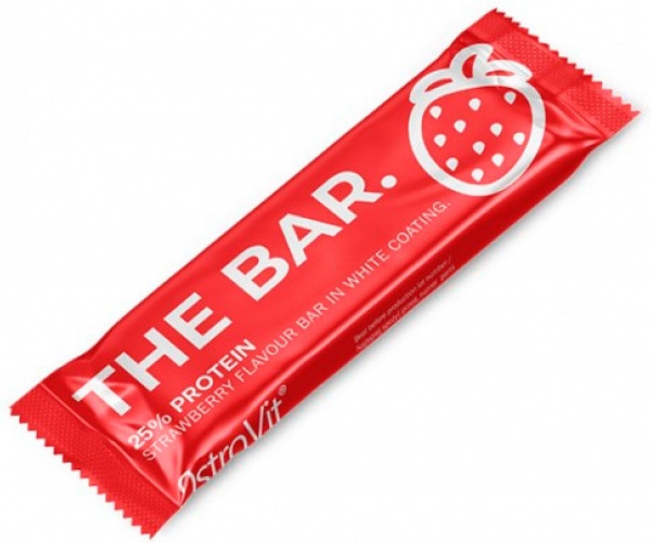 Протеїновий батончик Ostrovit The Bar полуничний 60 г