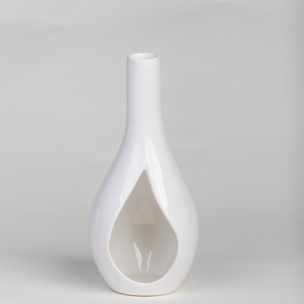 Свічник Соната білий 13x12x28 см 1312-28 Eterna