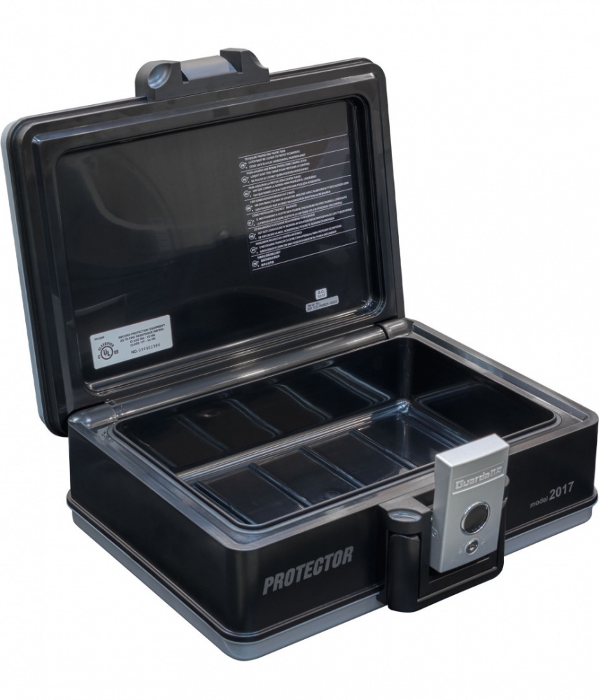 Сейф портативный Guarda 2017S, огне и водостойкий