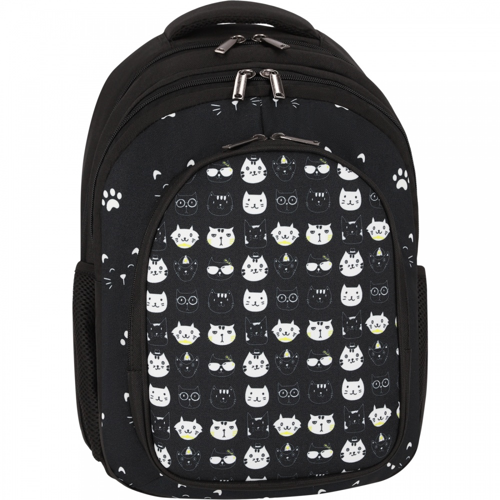 Рюкзак школьный Bagland White and Black cats 16 л 59166