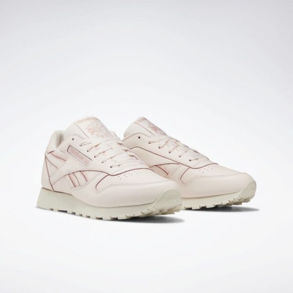 Кроссовки Reebok CL LTHR DV8432 р.8 розовый