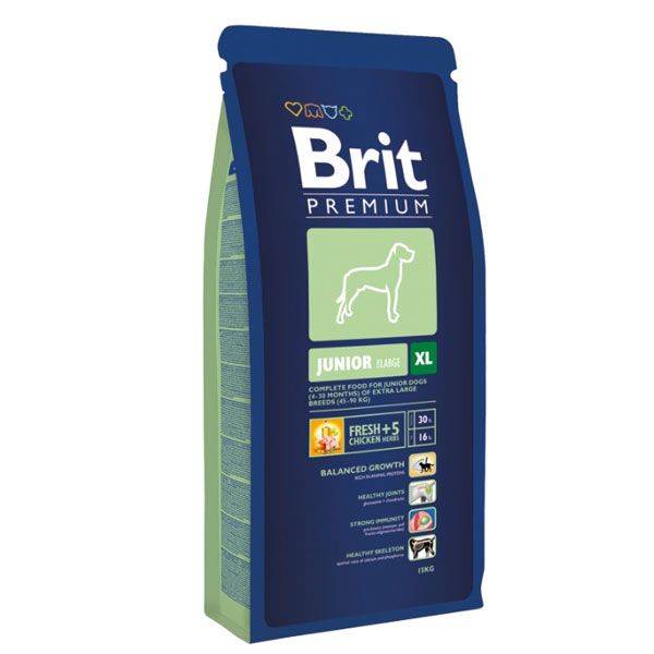 Корм Brit Premium Junior XL 15 кг 