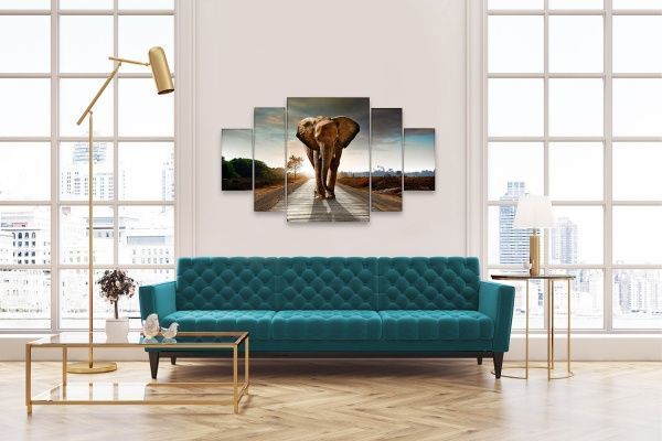 Картина модульная 5 частей MK152 155x65 см 