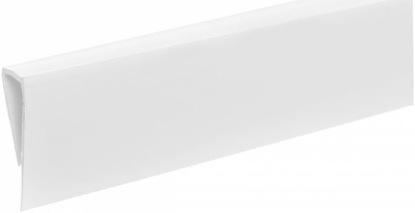 Профиль монтажный ПВХ стартовый 3м снежно-белый