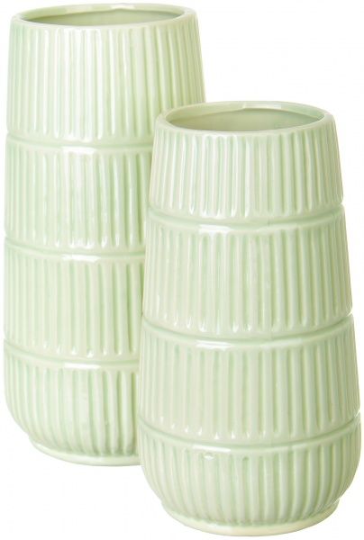 Ваза 12x21,6 см салатова Dehua