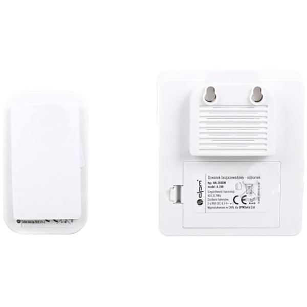 Звонок беспроводной белый WA289DW