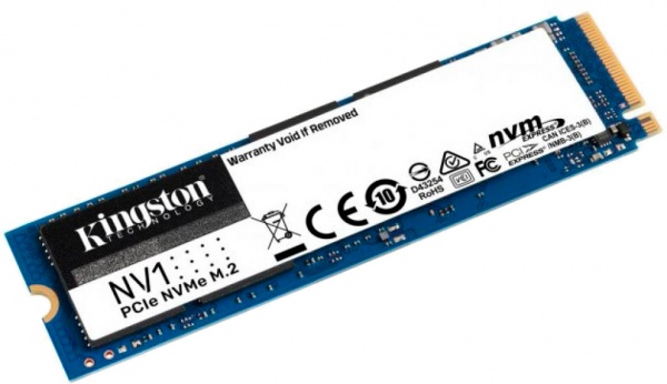 SSD-накопичувач Kingston 500GB M.2 PCI Express 3.0 x4 3D NAND (SNVS/500G) 