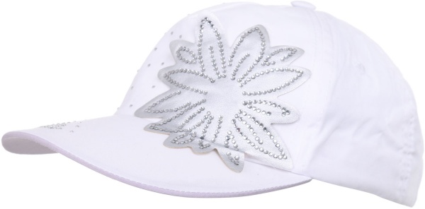 Кепка для девочек Pampona 21 L 01 р.52 белый 