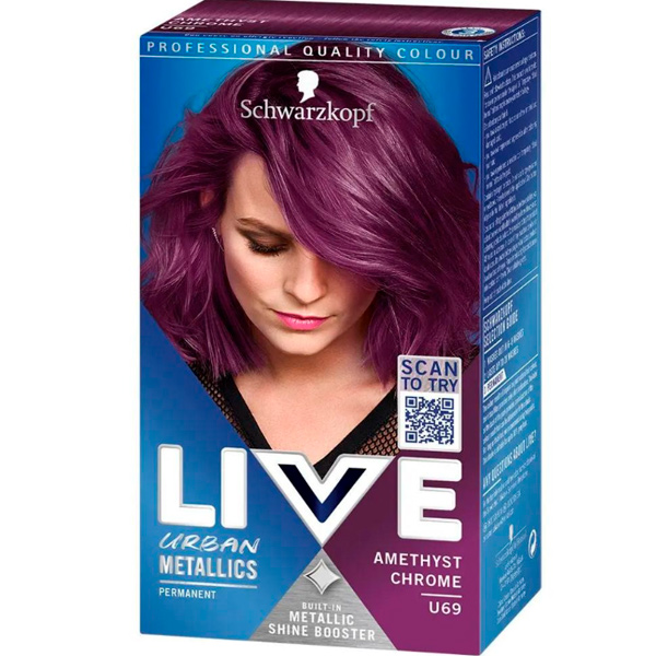 Фарба для волосся LIVE UM U69 Благородний аметис