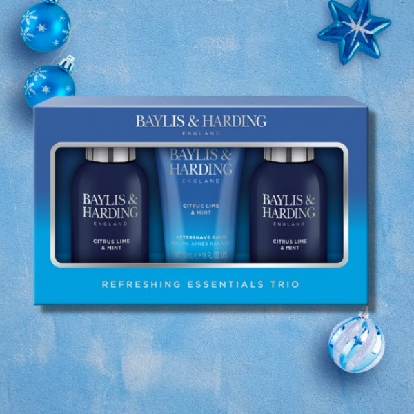 Набор подарочный для мужчин Baylis&Harding Men's Citrus Lime & Mint (BH21CLSML3PC)