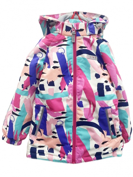 Куртка дитяча для дівчаток JOIKS р.116 рожевий EW-83/116 