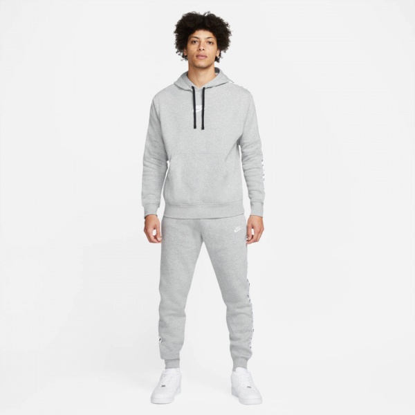 Спортивний костюм Nike M NK CLUB FLC GX HD TRK SUIT DM6838-063 р. 2XL сірий