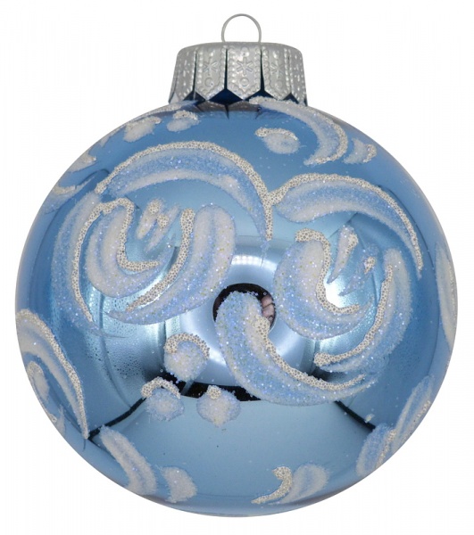 Куля ажурна АСК d 100 мм срібний 100Dуз(1)/4