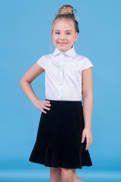 Спідниця шкільна 30-9029-1 Zironka р.134 чорний 