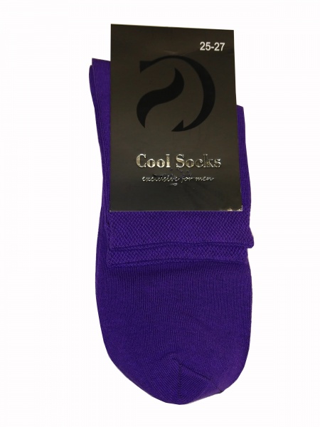 Шкарпетки чоловічі Cool Socks 17302 р. 25-27 фіолетовий 1 пар 