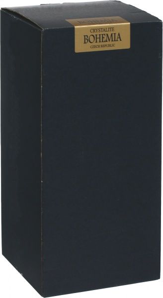 Ваза стеклянная прозрачная 35 см Metropolitan vase 8KG46/0/99U1 Bohemia