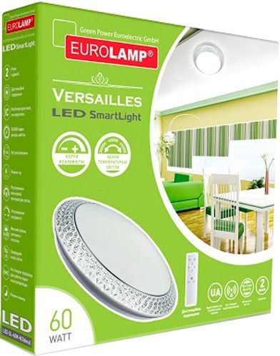 Светильник светодиодный Eurolamp Versailles Smart Light SL-60W-N3 (deco) 60 Вт белый 3000-6000 К 