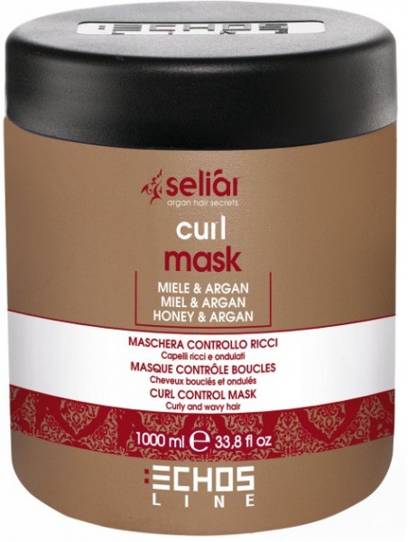 Маска для волос Echosline для вьющихся волос 1000 мл