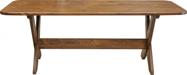 Стол DrevoLine Весна плюс сосна 80x200 см палисандр 