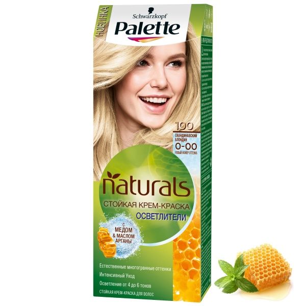 Крем-фарба для волосся Palette Naturals (Фітолінія) 0-00 (100) скандинавський блондин 120 мл