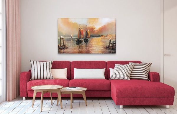 Репродукція SHIPS 58-4 80x50 см 