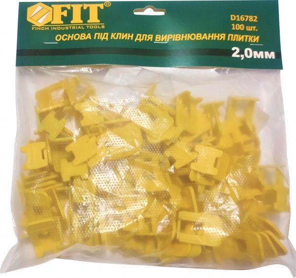 Система выравнивания плитки FIT D16782 2 мм 100 шт./уп